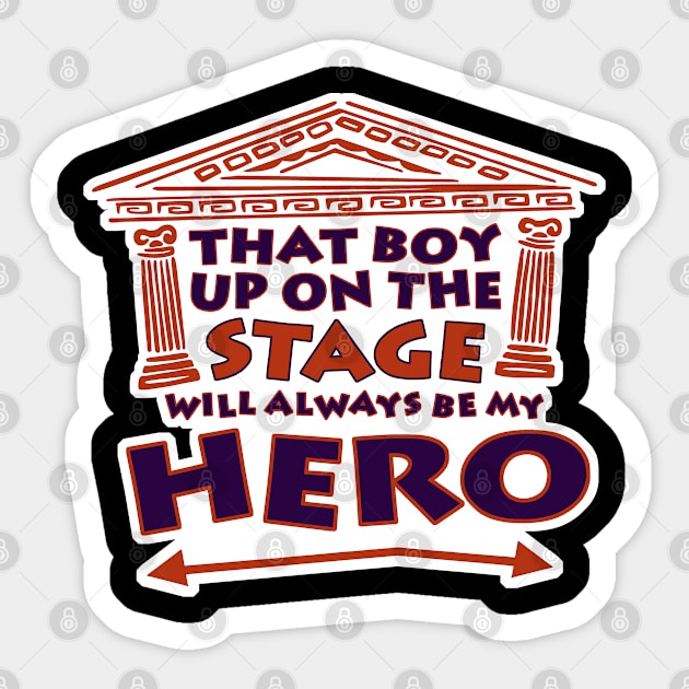 My Hero Sticker by KidCrying